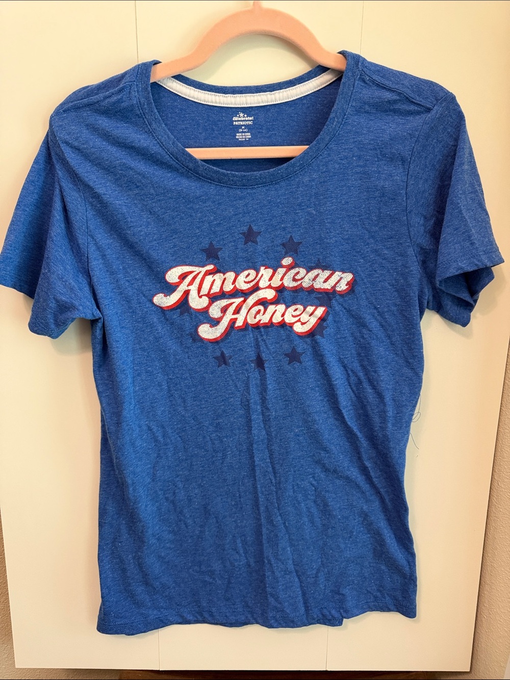 American Honey Blue Graphic Tee - Women's Short Sleeve